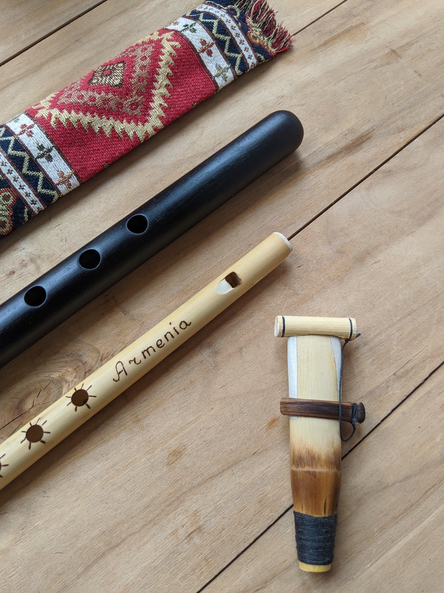 Armenian Duduk, 2 Professional Reeds, National Case & Flute