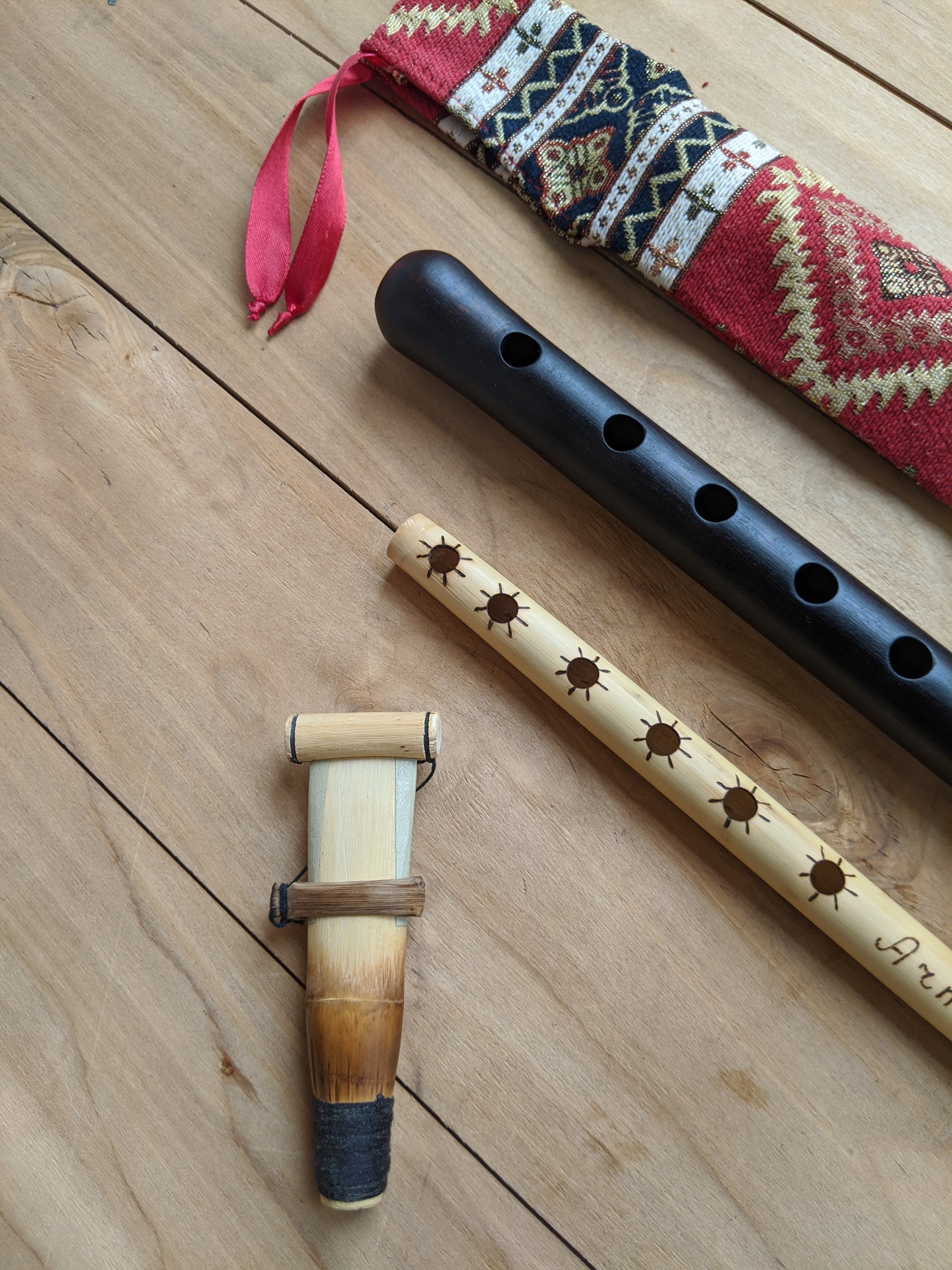 Armenian Duduk, 2 Professional Reeds, National Case & Flute