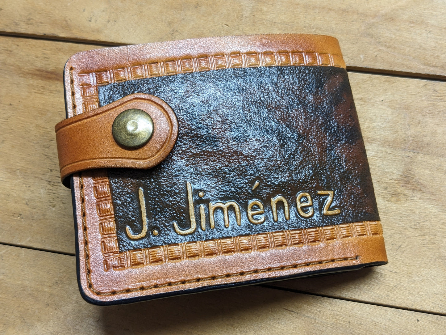 M1A36, Arabian Horse Leather Wallet | Sheridan Style Pattern