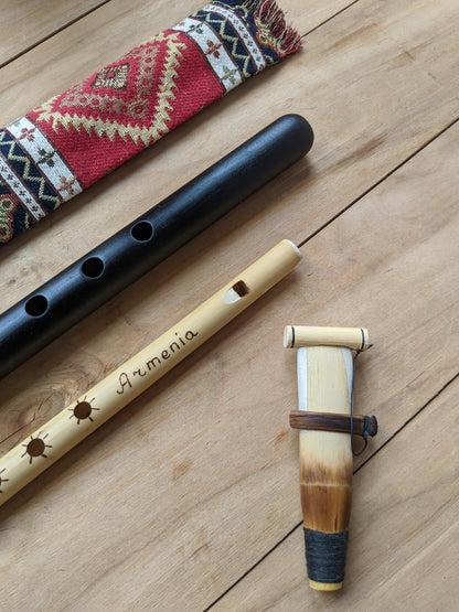 Armenian Duduk, 2 Professional Reeds, National Case & Flute